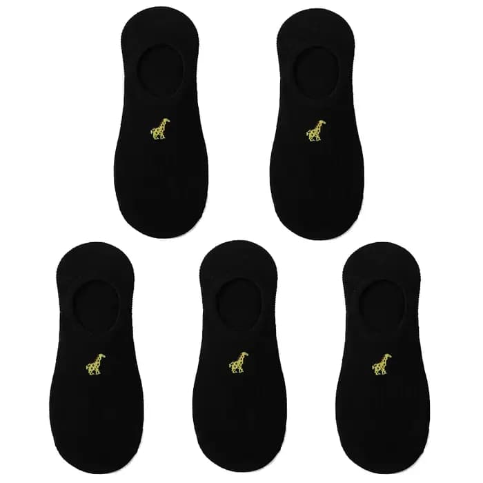 5 paires de 10 pièces printemps mode chaussettes femmes dessin animé animal broderie coton femmes ch