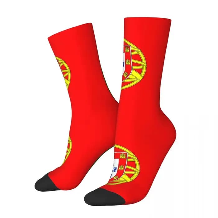 Chaussettes tube moyen en polyester pour hommes et femmes, chaussettes heureuses drôles, sensation d
