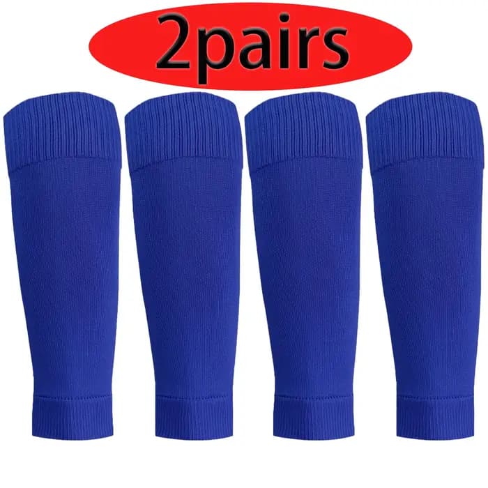 2/4 paires de chaussettes de sport TC bleues, chaussettes pour hommes et femmes, course longue dista
