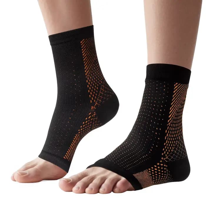 1 paire de chaussettes de neuropathie-thérapie de neurite périphérique Compression diabétique bout o