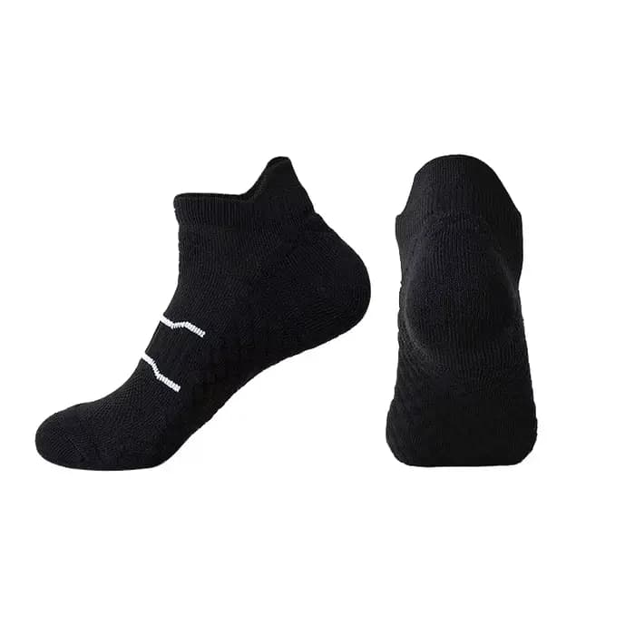 Chaussettes de sport pour femmes, chaussettes de course basses à fond de serviette, chaussettes de b