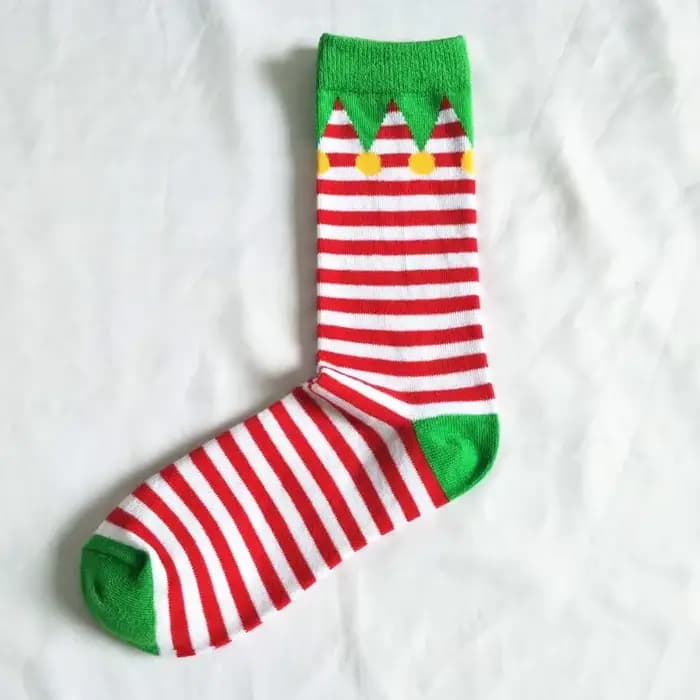 Chaussettes en coton pour hommes, série arbre de noël Unique et drôle, vacances d'hiver, personnalit