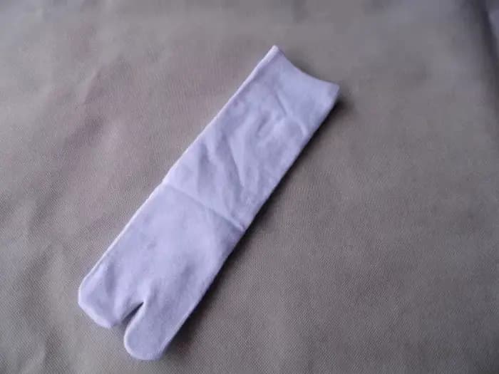 Sabots en bois tongs sandales chaussettes deux pieds doigts chaussettes japon Geta bas pour Hallowee