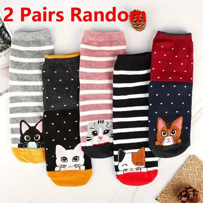 Femmes chaussettes motif Animal coton chaussettes coloré drôle sueur mèche chaussettes doux conforta