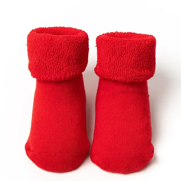 Chaussettes de noël pour enfants, chaussettes pour filles et garçons, antidérapantes, en coton impri