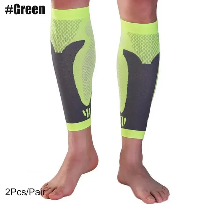 1 paire de manchons de Compression pour mollets, chaussettes de soutien des mollets pour le Football
