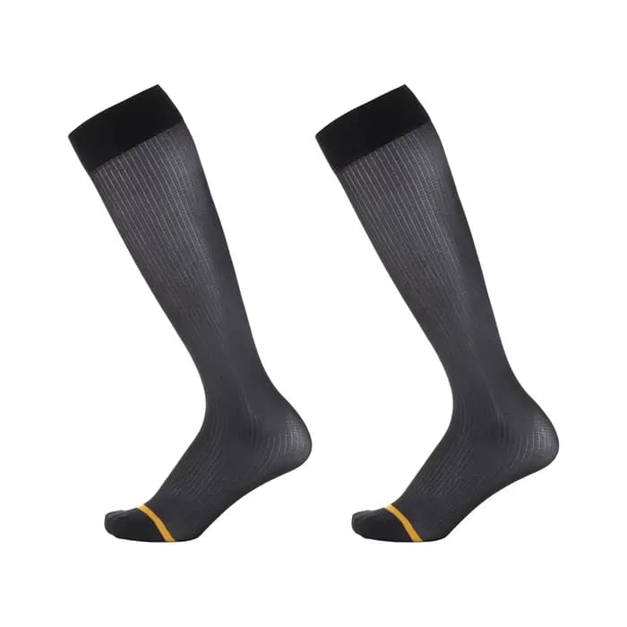 Chaussettes formelles d'affaires pour hommes, bas transparents, robe Sexy, Tube translucide, chausse