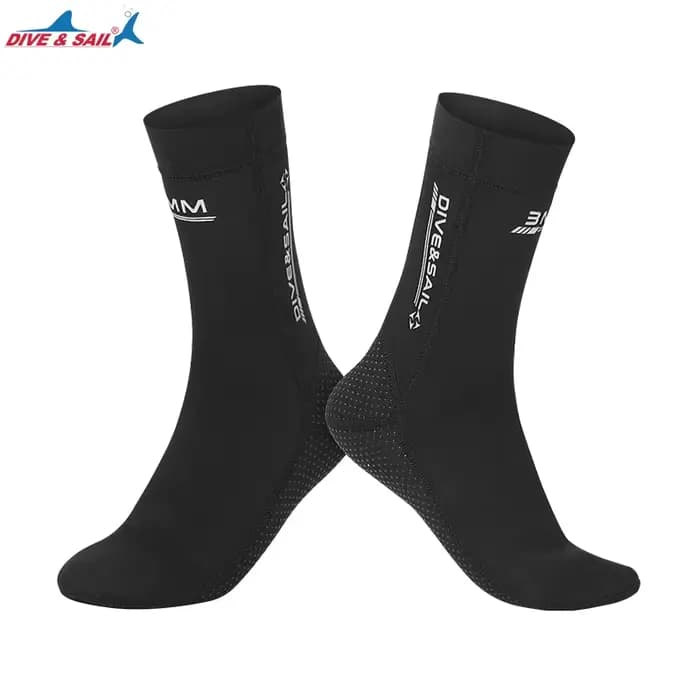 Chaussettes de plongée 3MM en néoprène, antidérapantes, chaudes, résistantes à l'usure, pour l'hiver