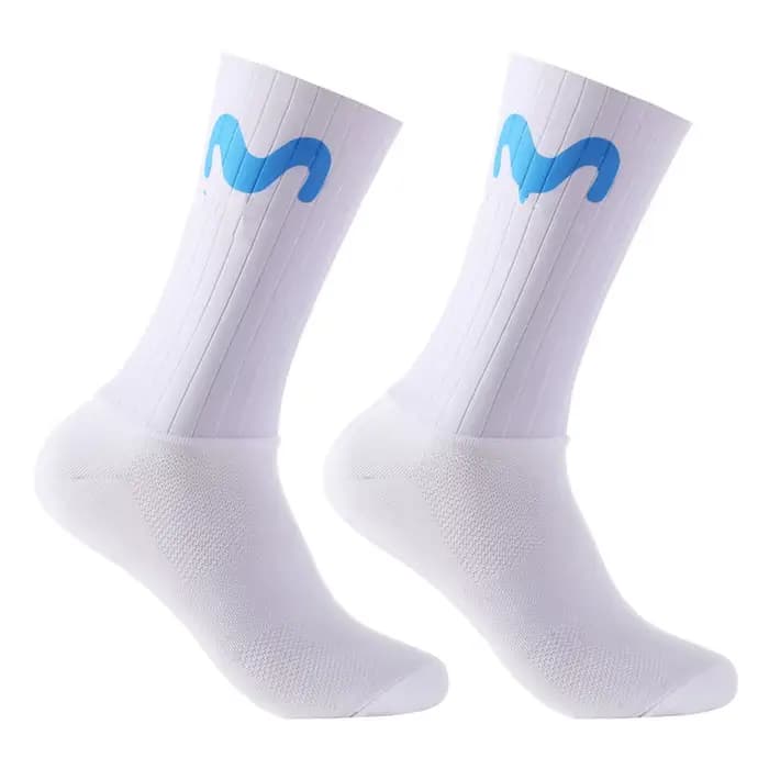 Chaussettes de vélo pour hommes ou femmes, chaussettes de basket-ball respirantes, chaussettes de sp