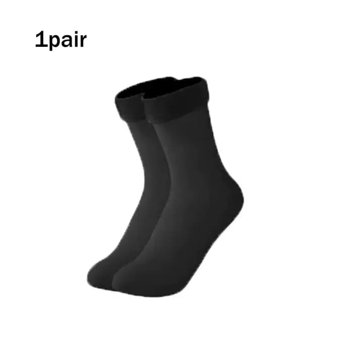 Chaussettes en velours pour femmes, chaussettes d'hiver épaisses et chaudes, douces et confortables,