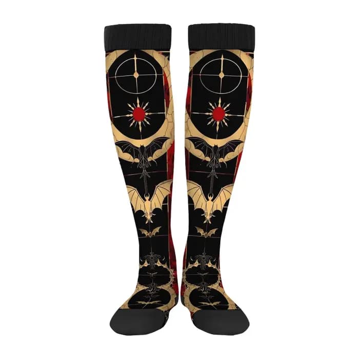 Nouvelles chaussettes de Compression hommes femmesTarot chauve-souris athlétique soins infirmiers Cr