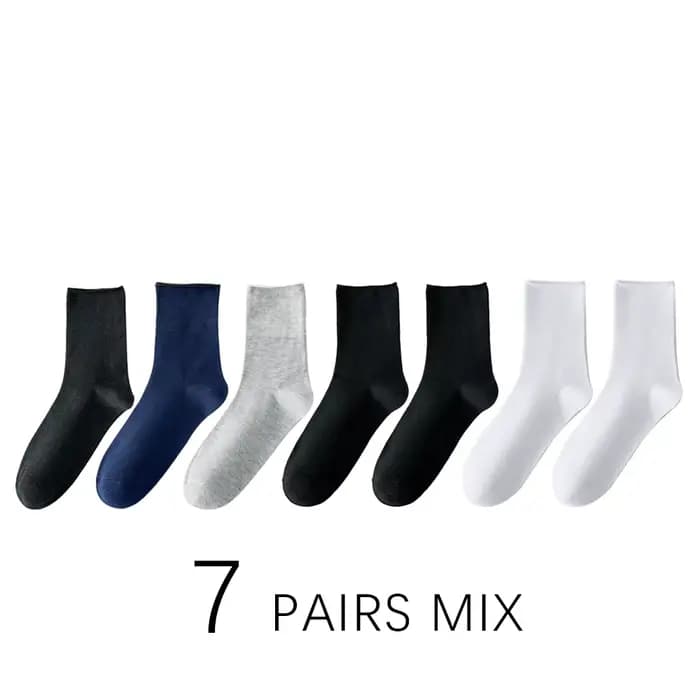 7 paires de chaussettes pour diabétiques et mollets larges pour hommes, respirantes sans liaison pou