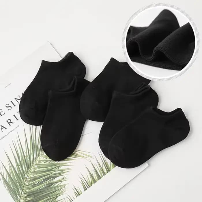5 paires de chaussettes pour bébés garçons et filles, chaussettes noires, blanches et grises, en cot