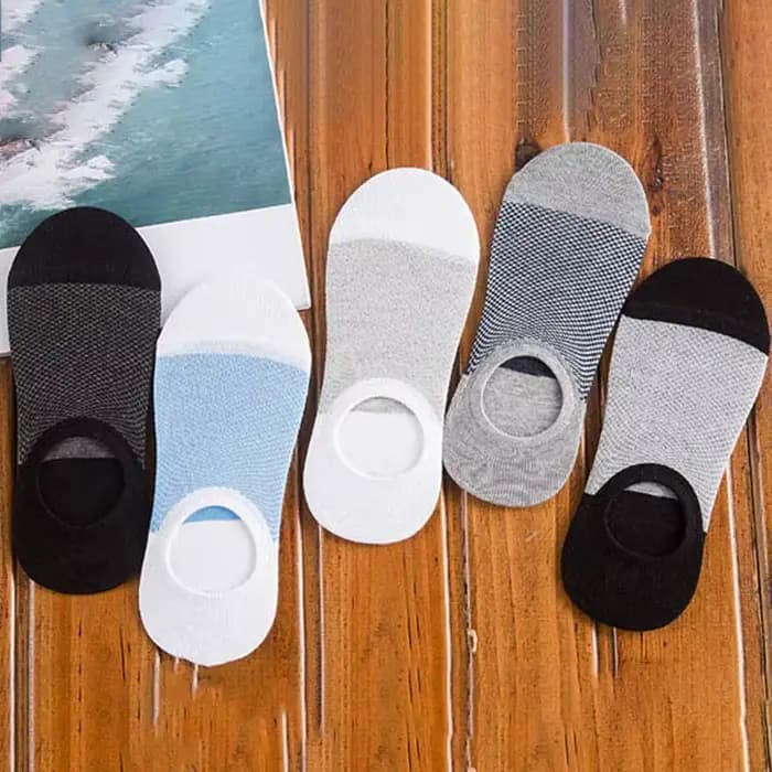 5 paires/lot hommes chaussettes extensible façonnage adolescents chaussette courte costume pour tout