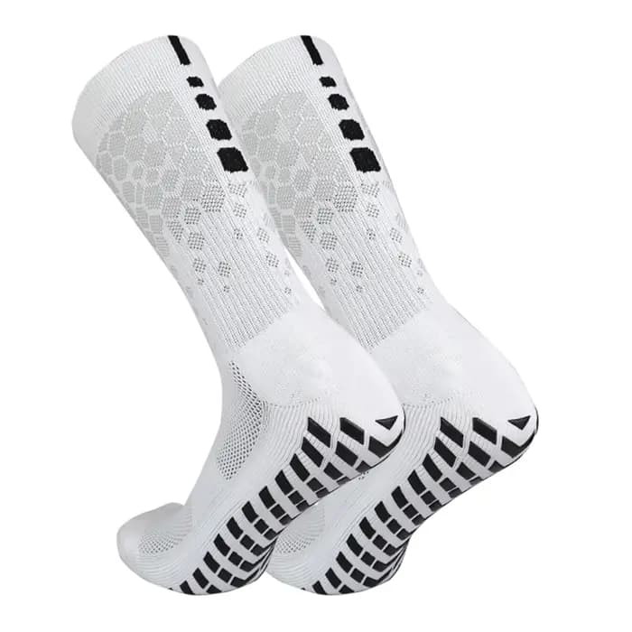 Chaussettes de Football antidérapantes pour hommes et femmes, chaussettes athlétiques respirantes av