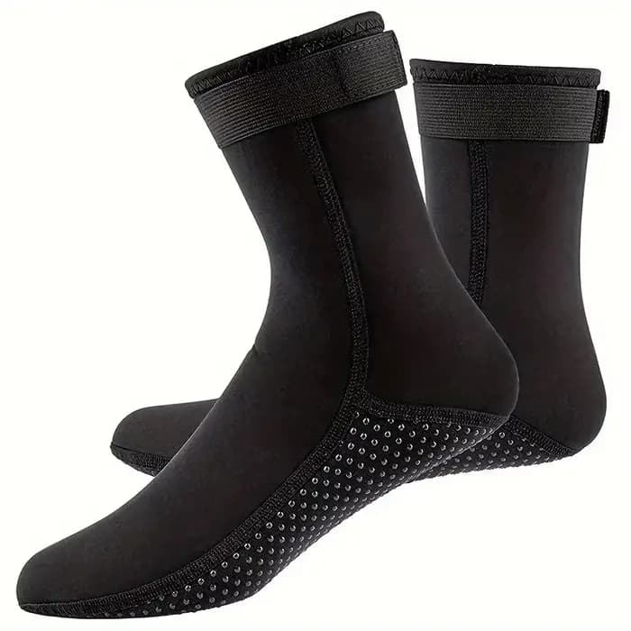 Chaussettes en néoprène 3mm, chaussures de combinaison antidérapantes, palmes de natation, bottes de