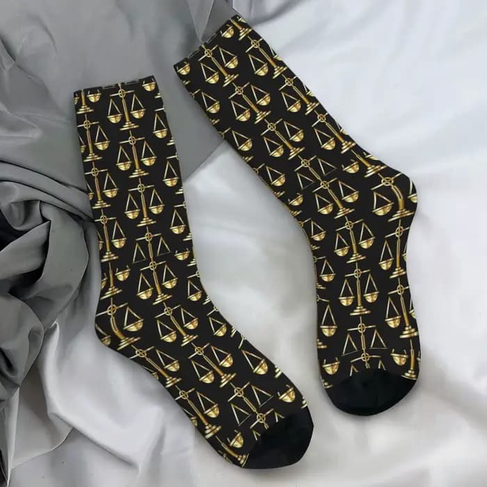 Chaussettes de sport coordonnantes personnalisées pour hommes et femmes, bas décontractés, écailles 