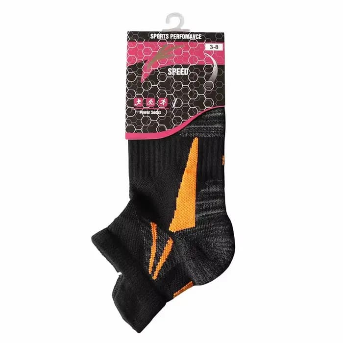 Chaussettes de sport courtes pour femmes, chaussette de sport avancée, boucle arrière, document, com