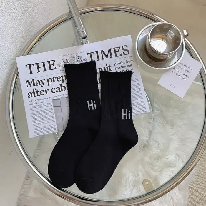 Chaussettes mi-tube en coton pour femmes, vêtements de sport doux, chaussettes pys confortables, let