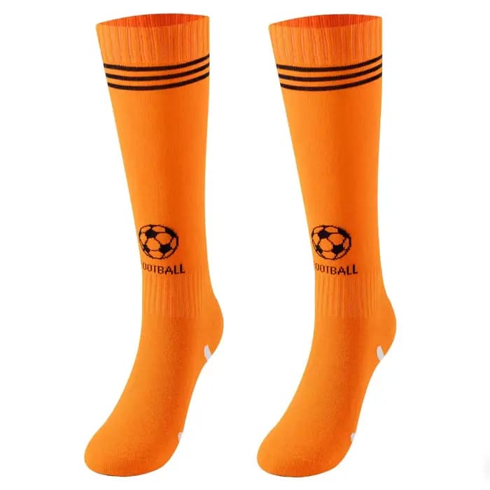 Chaussettes de football pour enfants, chaussettes de sport respirantes à tube haut, chaussettes de s