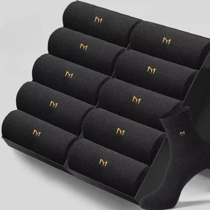 Chaussettes pour hommes en pur coton, anti-odeur et absorbant la transpiration, style fin pour l'été