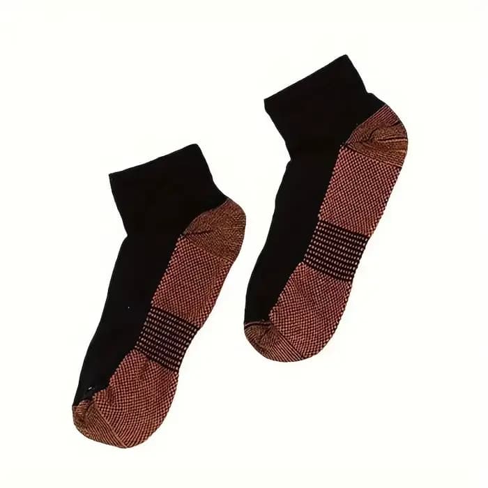 1/2 paires de chaussettes de compression pour hommes et femmes, chaussettes de compression respirant
