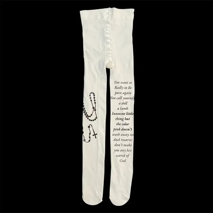 Y2K Chaussettes longues pour femmes, collants à élasticité, simples, polyvalentes pour un usage quot