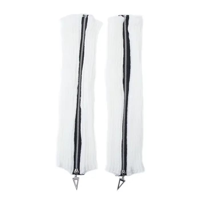 Harajuku – chaussettes de bottes de personnalité, couleur unie, tricot, jambières pour femmes, ferme