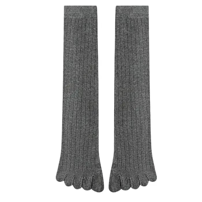 1 paire de chaussettes longues pour hommes, anti-odeur, absorbant la sueur, résistantes à la transpi