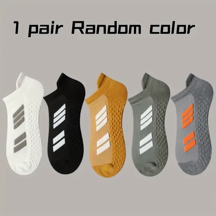 Chaussettes de sport pour hommes et femmes, grande taille, design rayé, printemps-été, chaussettes d