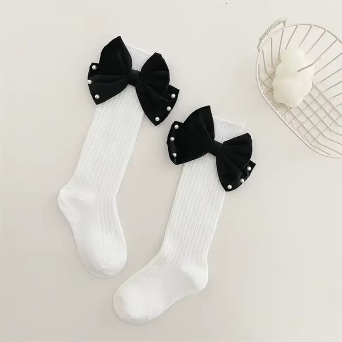 Chaussettes pour filles, bas en soie, chaussettes de princesse en dentelle pour enfants, chaussettes