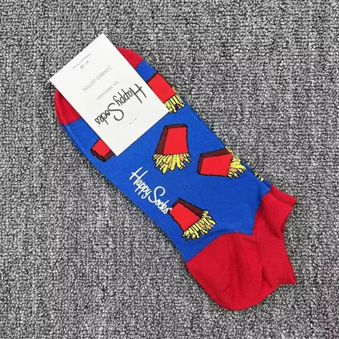 Chaussettes basses pour hommes chaussettes de sport chaussettes quatre saisons chaussettes en pur co