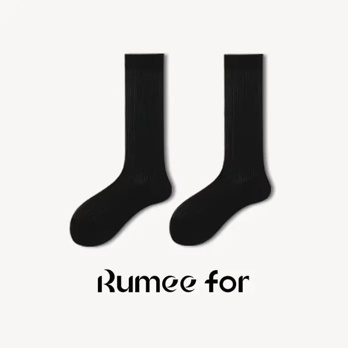 Chaussettes mi-tube en coton pour femmes, chaussettes mi-tube, chaussettes de style ballet, chausset