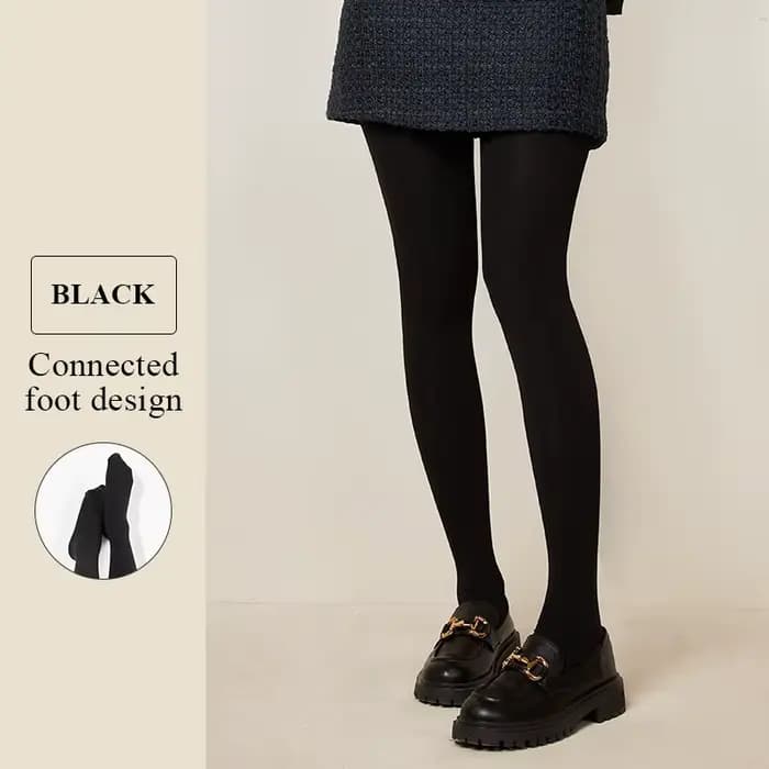 Kave collants nus/noir automne et début d'hiver collants en velours chaud pour les femmes Stress jam