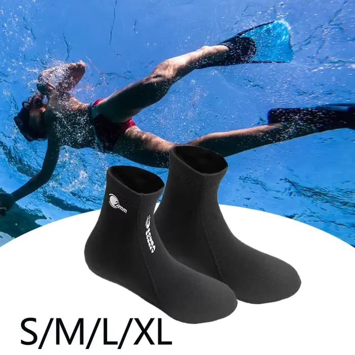 Chaussettes de plongée thermiques en néoprène pour adultes, coordonnantes, flexibles, bottes d'eau d