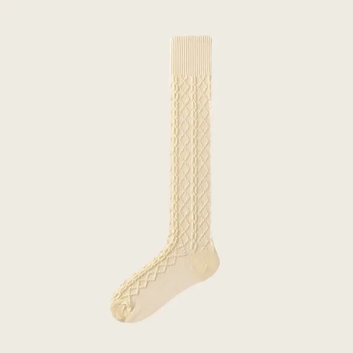 1/3/6 paires de chaussettes à la mode pour femmes, pour le printemps et l'automne, chaussettes longu