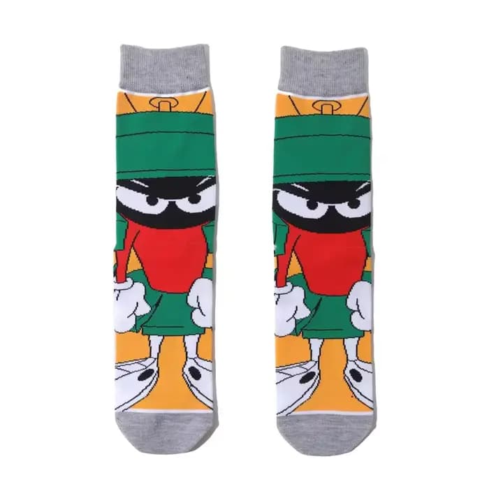 Chaussettes de sport décontractées classiques Bugs Bunny, Daffy Duck, Sylvester, personnages de dess