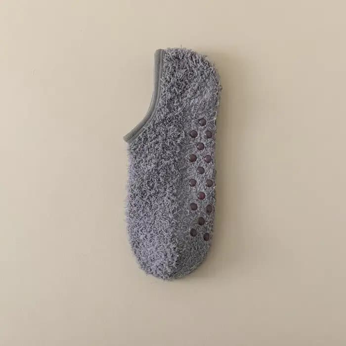 Chaussettes d'hiver épaisses pour hommes – Chaussettes thermiques en polaire corail avec semelle ant
