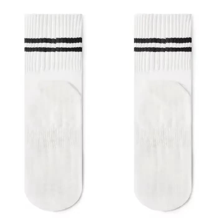 Chaussettes de Pilates antidérapantes pour femmes avec grip, 1 paire de chaussettes de yoga pour bar