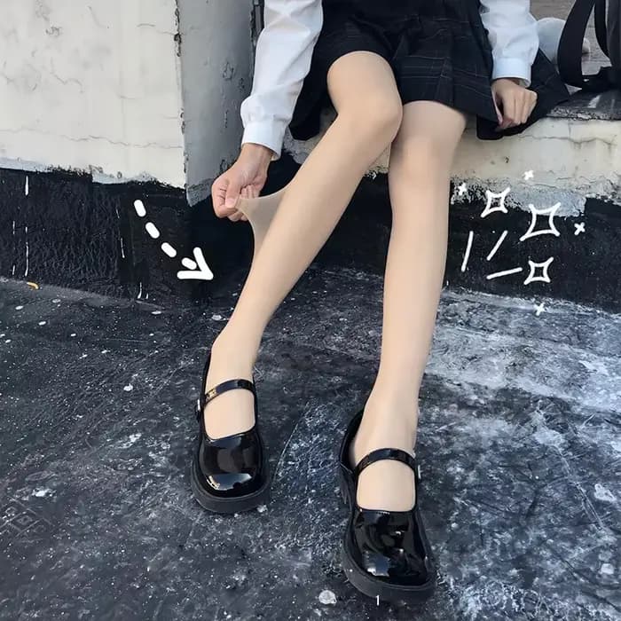 Collants d'été Sexy pour femmes, bas noirs et blancs, taille haute, Lolita, cuisses hautes, accessoi