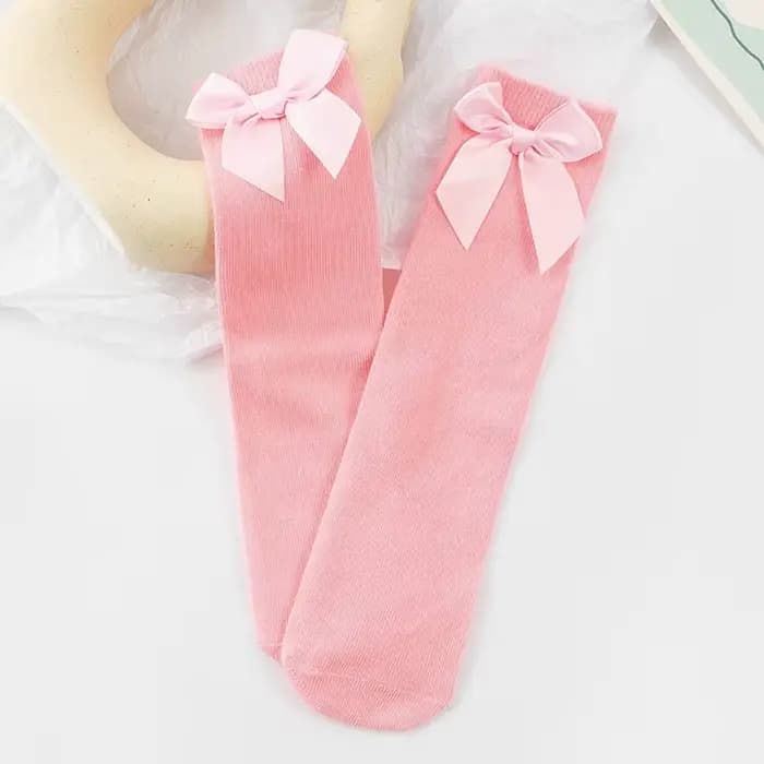 Chaussettes Tube longues pour bébé espagnol, chaussettes en coton pour enfants de 2 à 8 ans, chausse