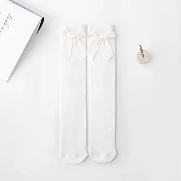Chaussettes Tube longues pour bébé espagnol, chaussettes en coton pour enfants, chaussettes hautes a
