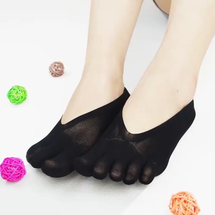 Chaussettes à Compression orthopédiques pour femmes, chaussettes à orteils pour femmes, doublure Ult