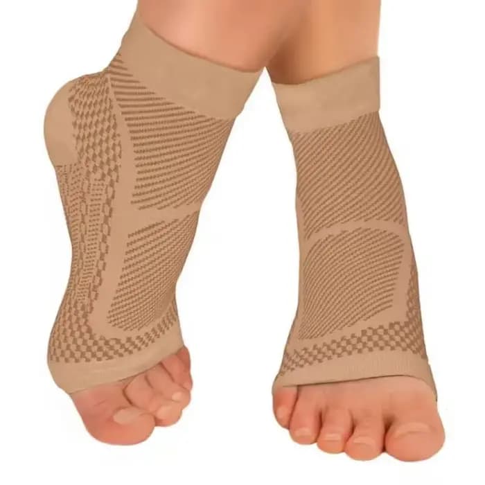 Chaussettes de Compression, attelle de cheville de sport, soutien de la voûte plantaire, manchon de 