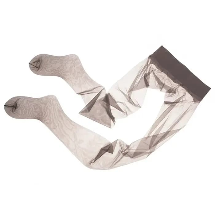 Collants transparents pour femmes, collants sans couture, en Nylon Ultra-fin, bas transparents à ort