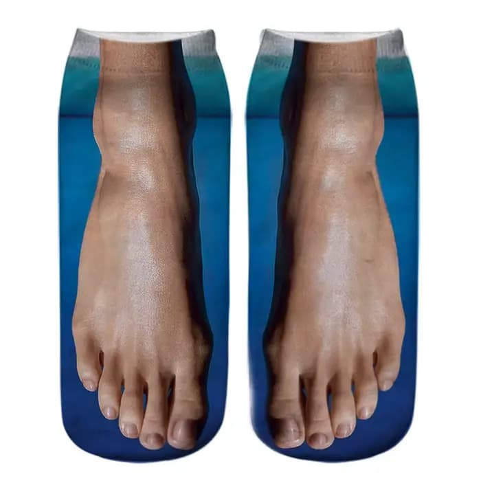 Chaussettes en coton imprimées 3D pour femmes, chaussettes mignonnes pour filles, chaussettes créati