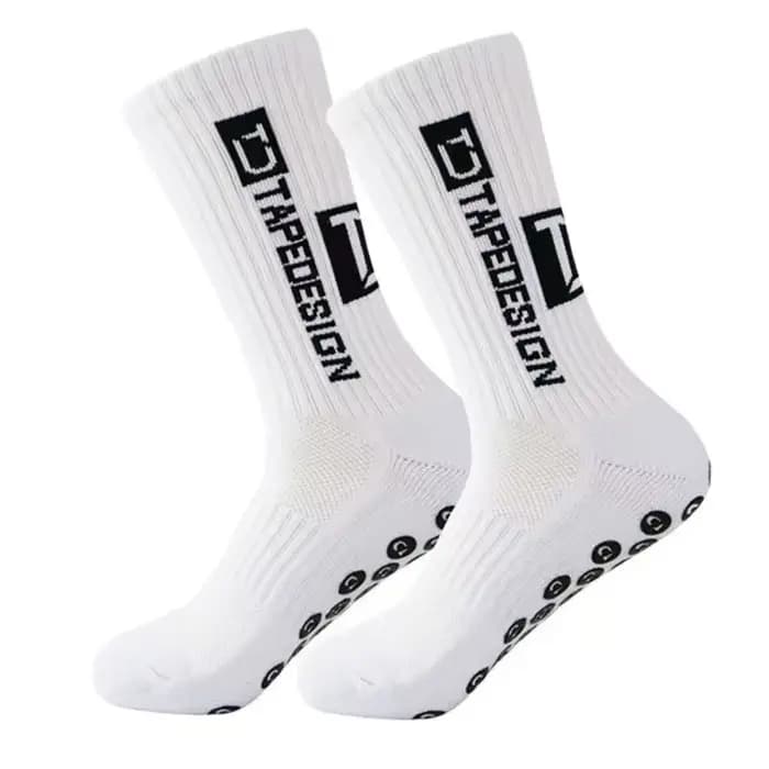 Chaussettes de Football antidérapantes chaussettes de Football de basket-ball pour hommes mi-mollet 