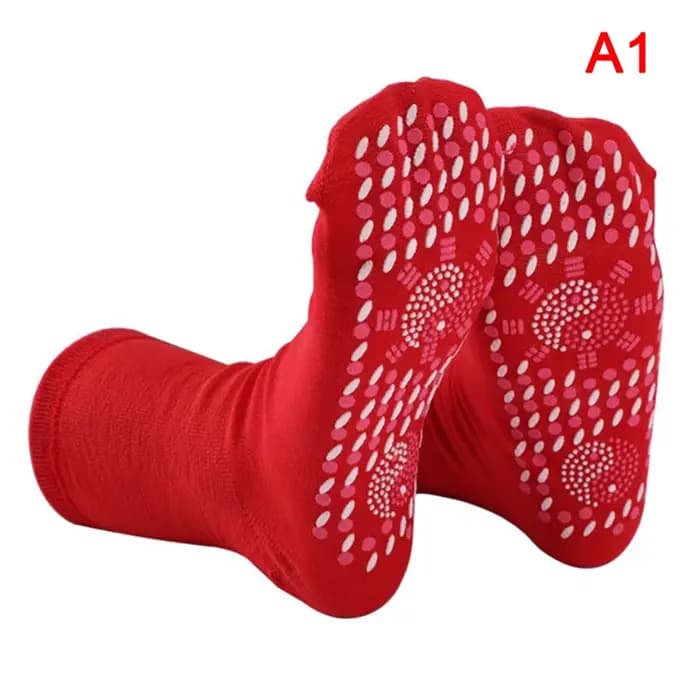 Chaussettes chauffantes, chaussettes auto-chauffantes pour hommes et femmes, Massage antigel pour pê