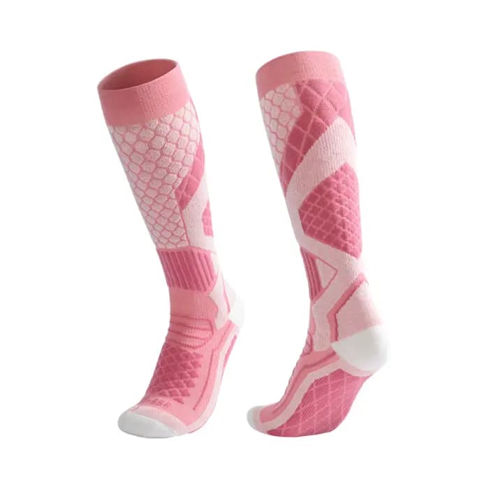 Chaussettes de Ski thermiques d'hiver pour hommes et femmes, avec Support de Compression, séchage ra