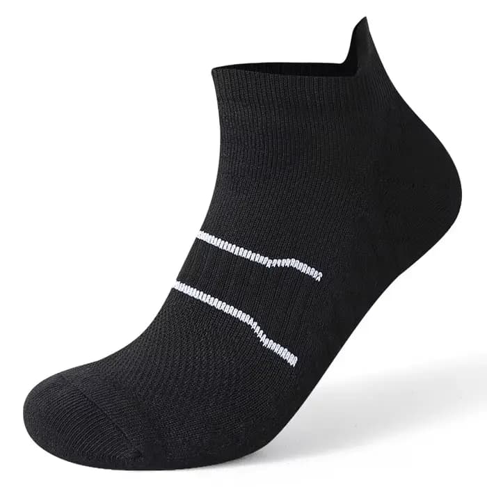 Chaussettes de Sport pour hommes et femmes, absorbe la sueur, résistent à l'usure, coussinet en épon